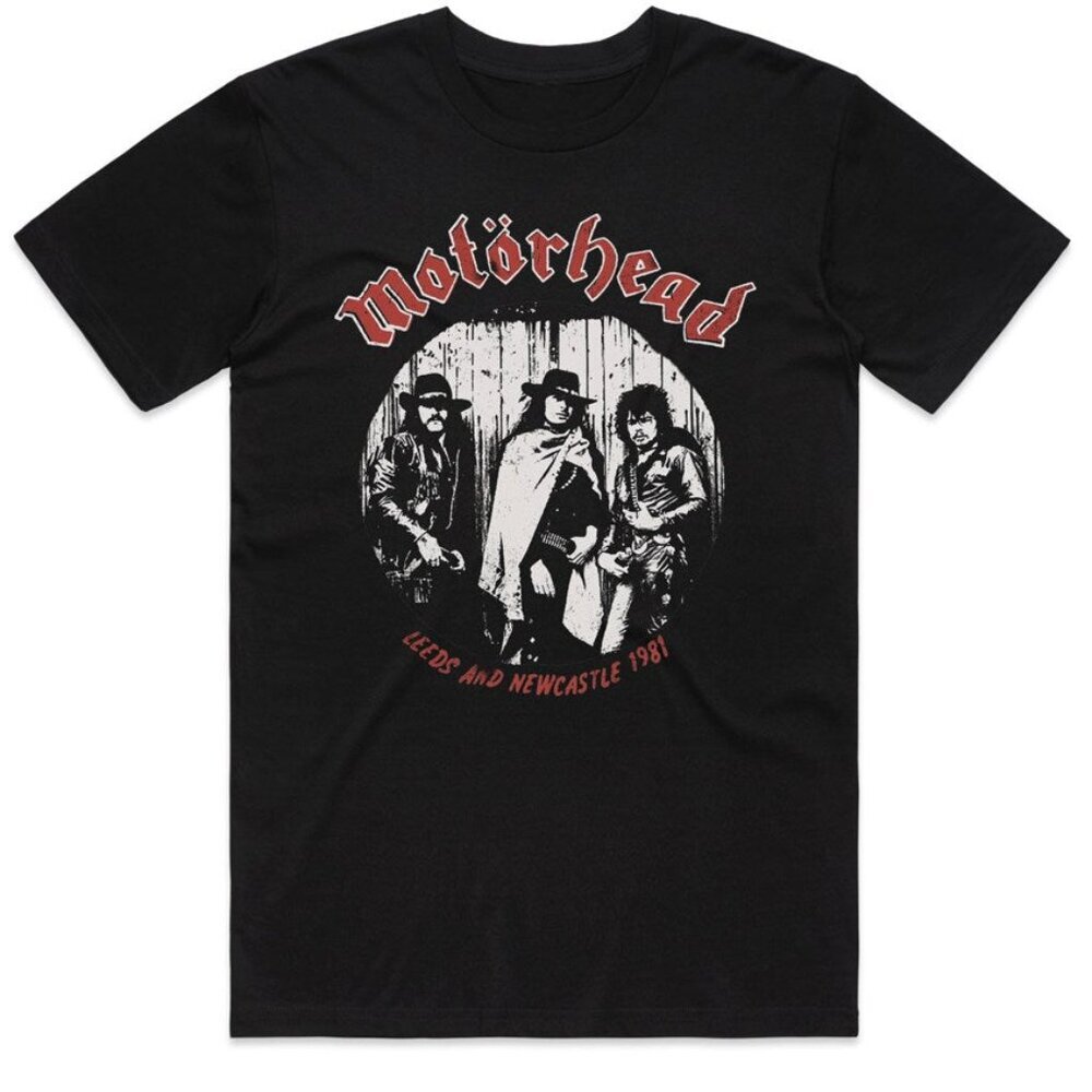 Motorhead Leeds And Newcastle 1981 Rock Tour Graphic Unisex T-Shirt 90